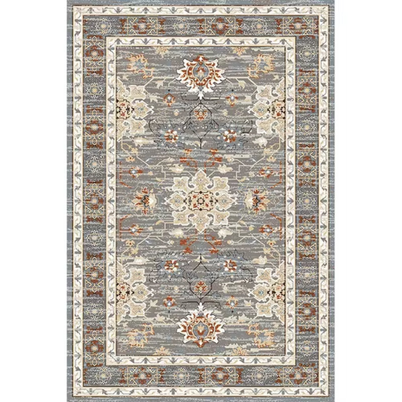 American Retro Living Room Decoration Carpet Minimalist Bedside Rugs for Bedroom Large Area Non-Slip Mat Washable Lounge Rug