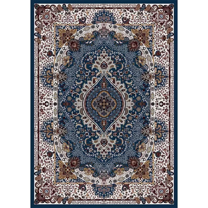 American Retro Living Room Decoration Carpet Minimalist Bedside Rugs for Bedroom Large Area Non-Slip Mat Washable Lounge Rug