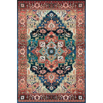 American Retro Living Room Decoration Carpet Minimalist Bedside Rugs for Bedroom Large Area Non-Slip Mat Washable Lounge Rug